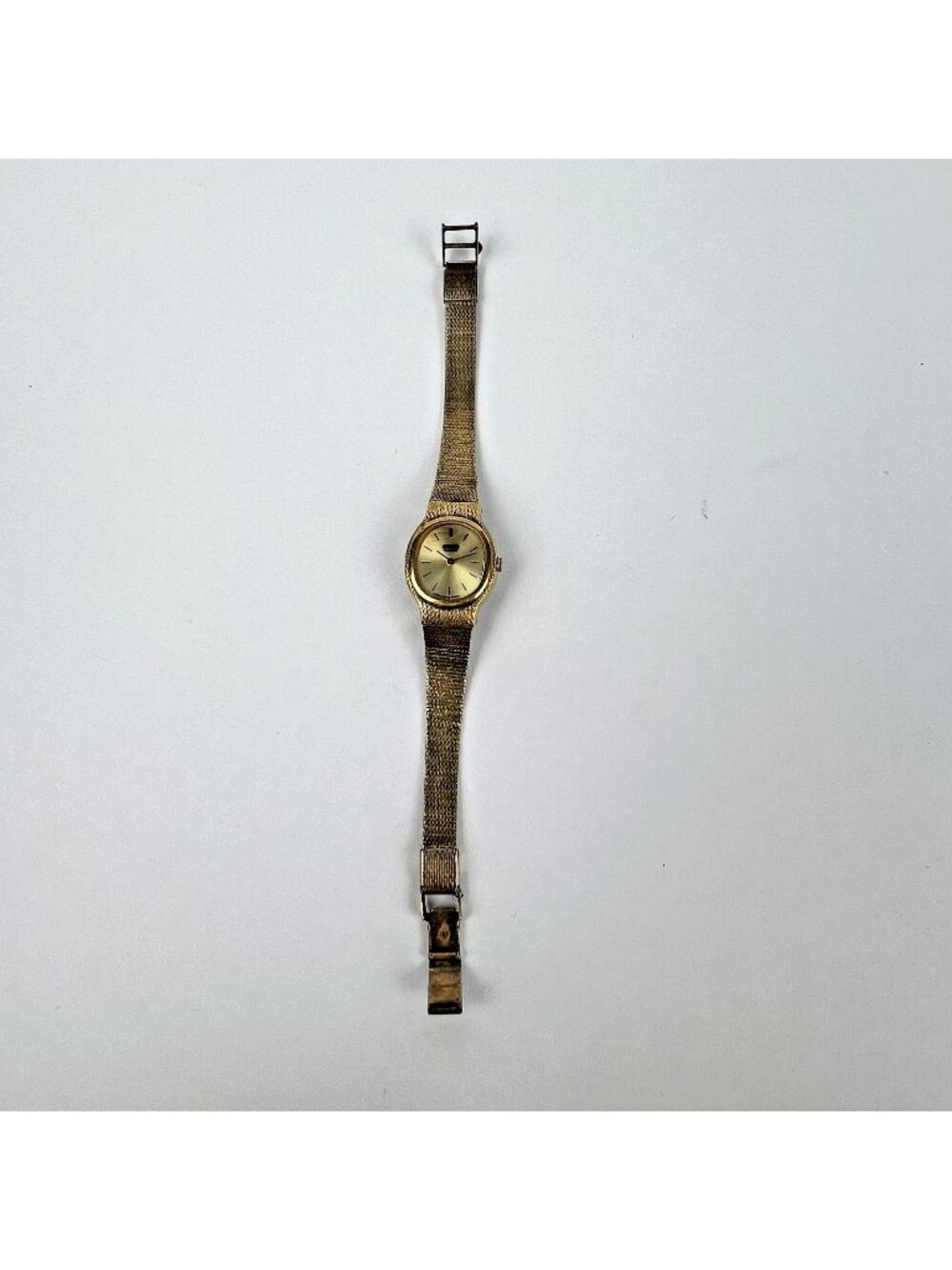 Seiko Womens 2320-5359 Watch Gold Bracelet Band Case Dial For Parts Repair Only
